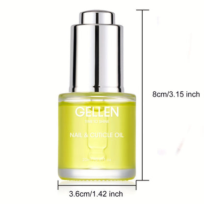 Cuticle Oil Treatment Set 2pcs 0.68oz Each Nourishing Hydrating – Moisturizer for Dry Cracked Cuticles & Brittle Nails