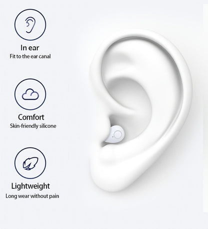 Invisible Sleep Earbuds Bluetooth 5.4 Mini Ultra Compact True Wireless for an Everyday Personal Care Routine
