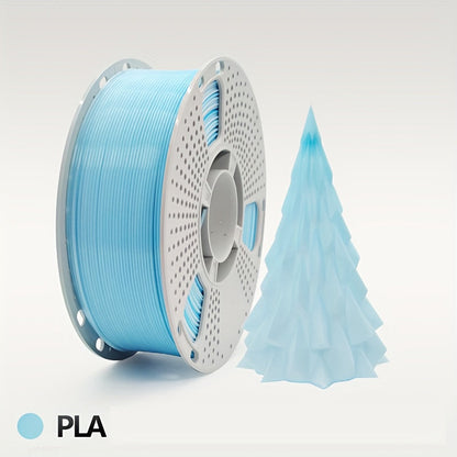 3D Printer Filament Gryddle Rainbow PLA 1.75mm 0.55lb Spool with Crystal, Jelly or Matte Color-Shift Finish