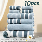 Green 10-piece Set B (send Bath Ball)