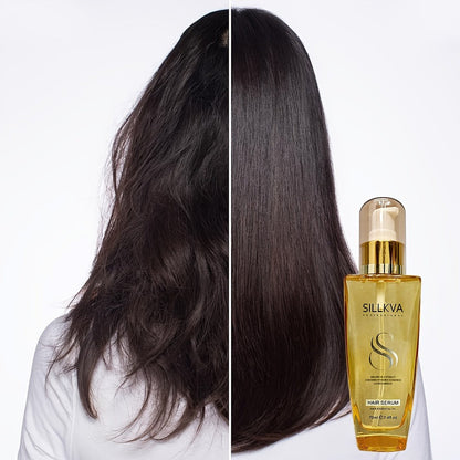 Argan Hair Oil & Rose Scented Spray Set for Women | Moroccan Penetrating Treatment Smooths Frizz Moisturizes Strengthens | Long-Lasting Rose