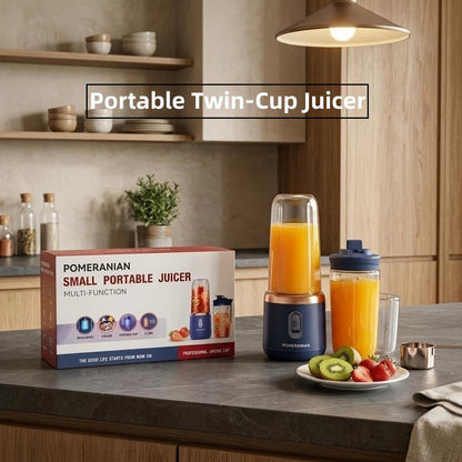 Portable Blender Rechargeable, Mini Personal Juicer for Smoothies, Milkshakes & Juice, USB Charging