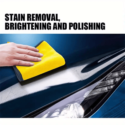 Car Scratch Repair Wax by V-Vaxy, Three 50ml Bottles with Three Sponges and Three Towels for Paint Application