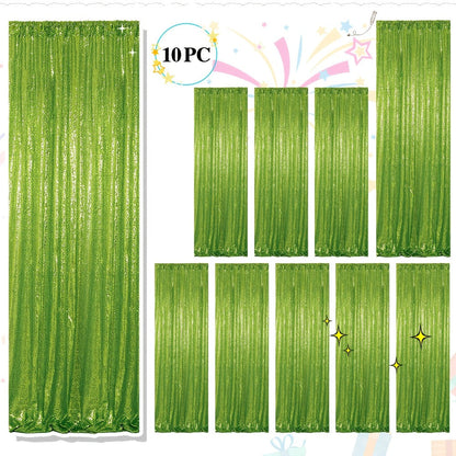 Sequin Backdrop Curtains 2FTx8FT Glitter Photography Background Panels for Party Wedding Birthday for an Everyday Personal Care Routine