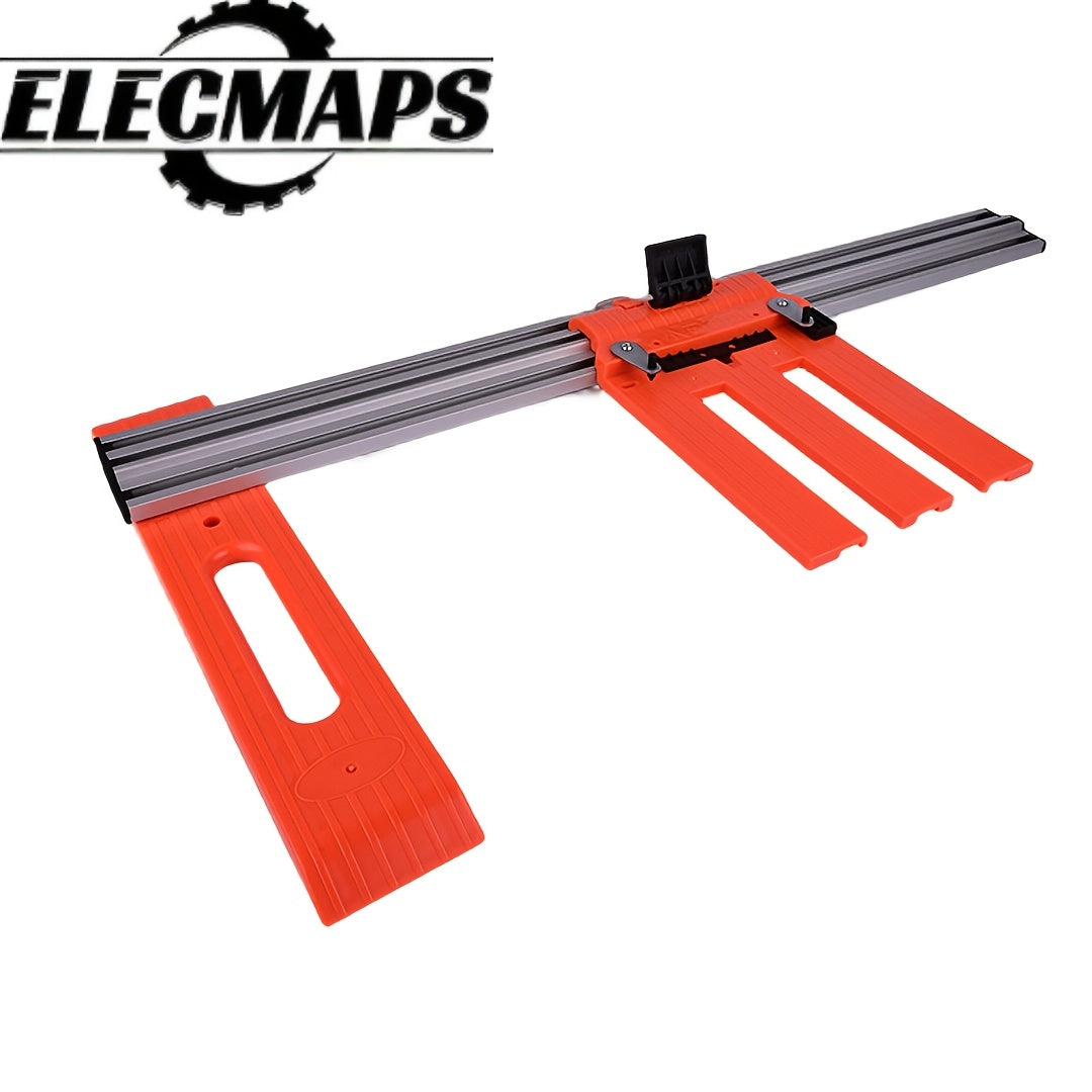 Circular Saw Guide Rail Heavy Duty Metal Manual Precision Cutting Tool for DIY Woodworking Construction Straight Cut Guide No Electricity