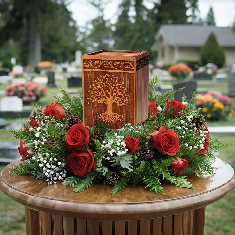 Cremation Urns for Human Ashes Adult for Entryways, Bedrooms and Living Spaces, with the Listed Configuration