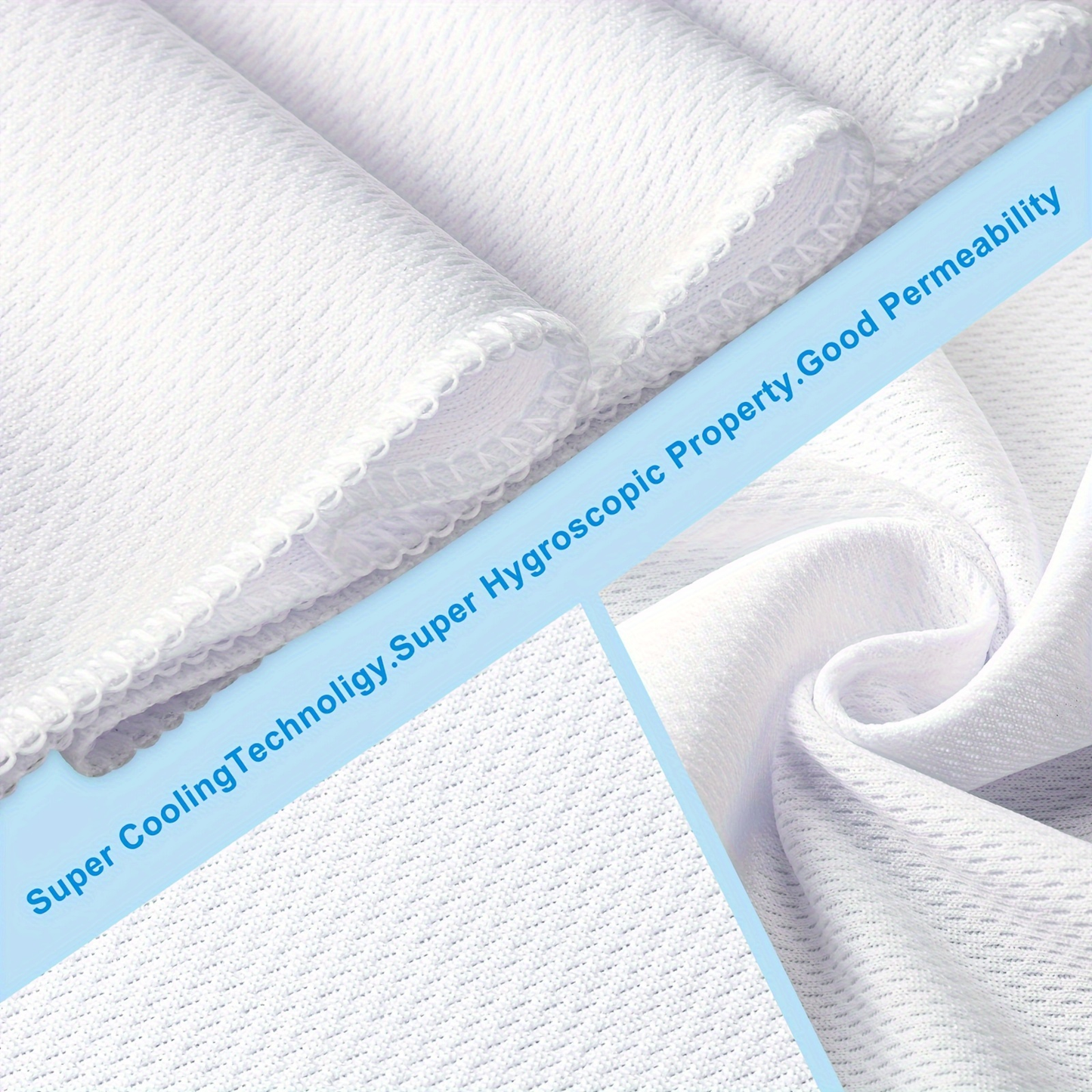 Sublimation Cooling Towels 50-Pack 40"x12" – Breathable Microfiber Ice Towel for Neck & Face, Yoga, Sports, Golf, Gym, Camping