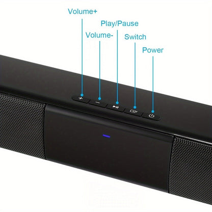 Soundbar with Subwoofer Wireless Surround Sound System 4 Speaker Home Theater Bluetooth 5.0 ARC for an Everyday Personal Care Routine