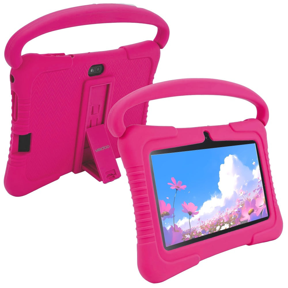 Veidoo Kids Tablet 7 Inch Eye Protection Screen 2GB RAM 32GB ROM Android WiFi Dual Camera Parental Control Educational Games Drop-Proof