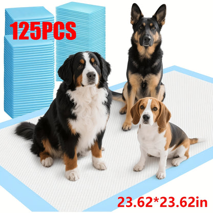 Dog Urine Pads Super Absorbent 23.6"x23.6" – Ultra-Thick Puppy Training Pads & Pet Toilet Pads, Rapid Liquid Lock