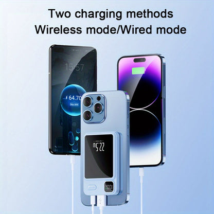 Magnetic Wireless Power Bank 38880mAh 22.5W Fast Charging with Digital Display for iPhone 17 16 15 14 13 12 Pro Max Plus Android