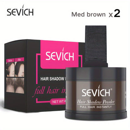 Root Touch Up Hair Powder for Thinning Hair & Gray Roots – Instant Hairline Concealer Shadow Topper, Long-Lasting Resistant Formula