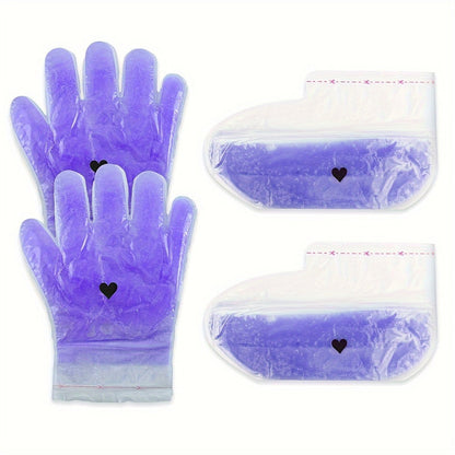 Paraffin Wax Hand & Foot Mask Deep Moisturizing Beauty Treatment – Smooth Soft Skin, Pink Grapefruit & Lavender Scents