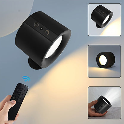 Rechargeable Magnetic LED Wall Sconce 360° Rotatable for an Everyday Personal Care Routine