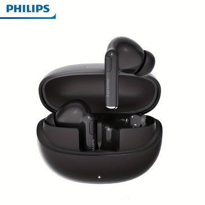 True Wireless Earbuds Philips In-Ear Stem Set with 18-Hour Listed Battery Life, Smart Tap Controls and Two Colors