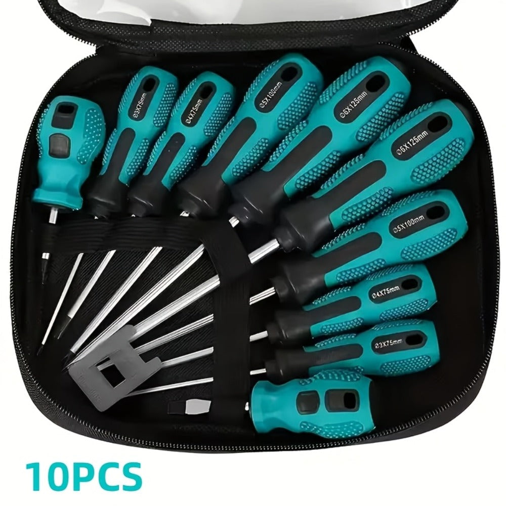 Precision Screwdriver Set Magnetic Insulated – 10/100/126/132 Piece Hex Bit Kit for Electronics Phone Auto Repair DIY with Organized Storage