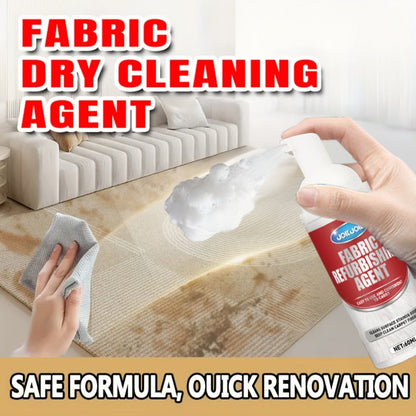 Fabric & Upholstery Cleaner Spray 2.03oz with Towel, Deep Stain Remover for Carpet, Sofa & Car Interior