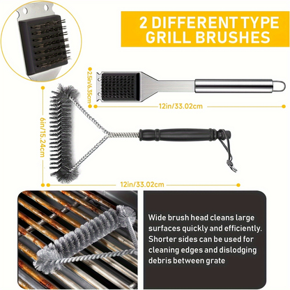 Griddle Tool Set 34 Piece 304 Stainless Steel Flat Top Grill Accessories with Spatula, Tongs & Scraper – Teppanyaki BBQ Tools for Outdoor