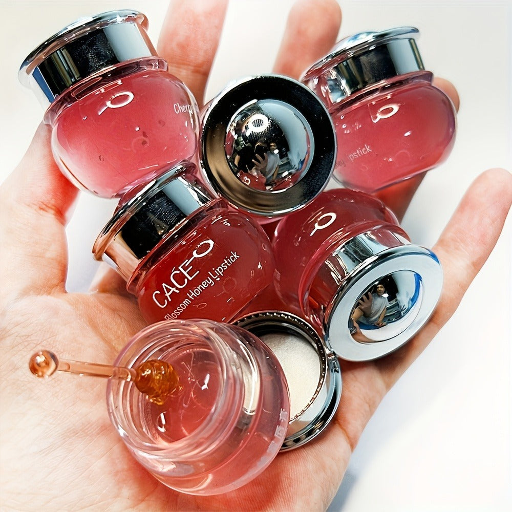 Cherry Lip Balm 6 Pack Moisturizing Lip Mask & Nourishing Lip Oil – Hydrating Smoothing Treatment for Dry Chapped Lips