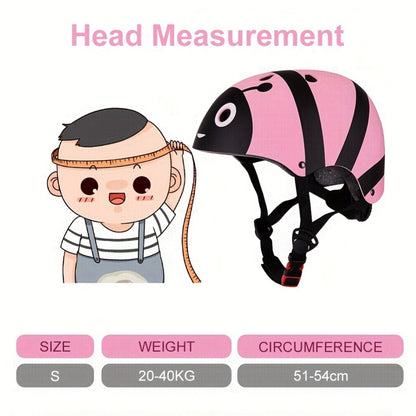 Kids Bike Helmet & Gear Set 7-Piece for Ages 2-8 Boys Girls Adjustable with the Listed Color, Size or Set Options for Everyday Use