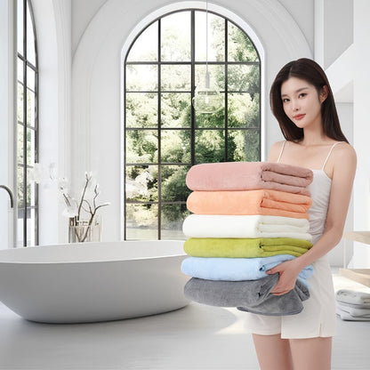 Bath Towels Set 8 Piece 750GSM Oversized 35 x 70 Inch Sheets in 15 Color Options for Home and Guest Use