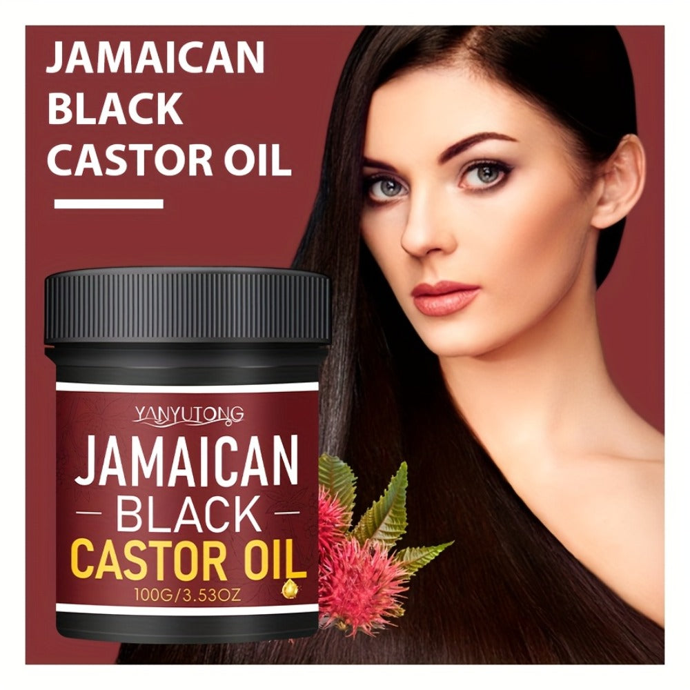 Jamaican Black Castor Oil Hair Milk for Women & Men - Revitalizing Formula, Natural Volume & Smoothness