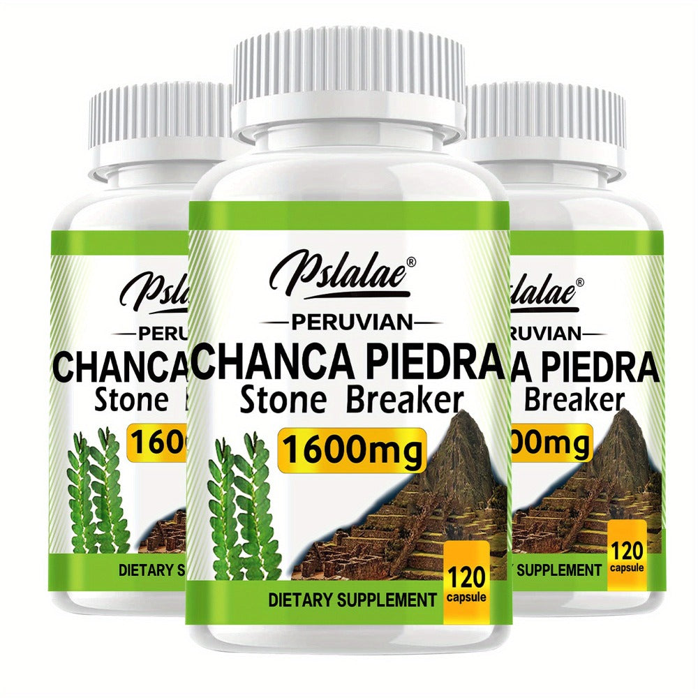 Chanca Piedra Capsules for Liver & Kidney Health, 120 Capsules Natural Urinary Tract Support Supplement