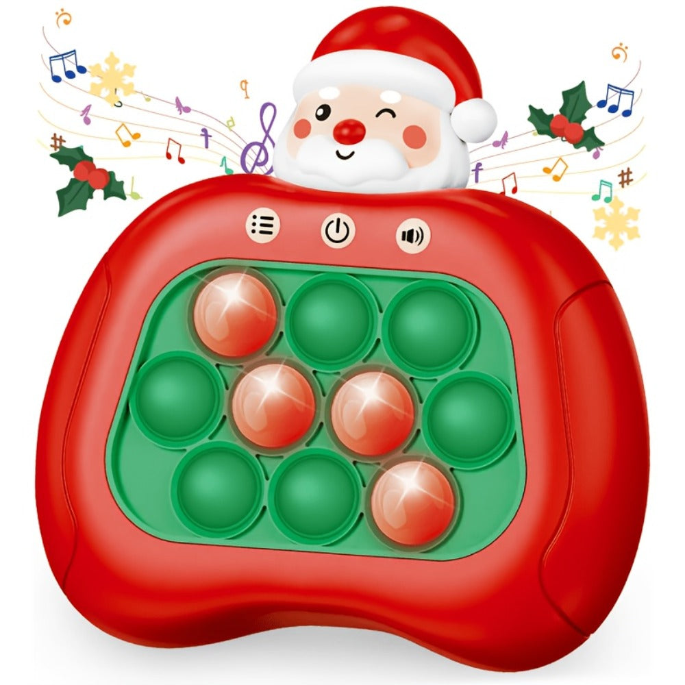 Santa Claus Pop Up Brain Game Toy for Kids with the Listed Color, Size or Set Options for Everyday Use