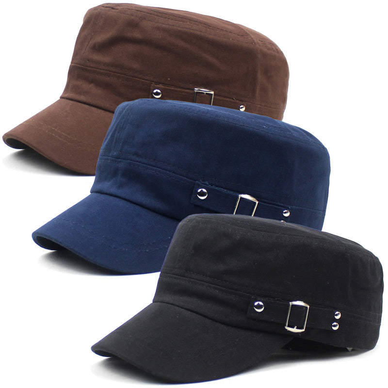 Baseball Caps 3-Pack Unisex Flat Brim Duckbill Hat Set for Men & Women, Lightweight Machine Washable Outdoor Cap for Fishing Camping Hiking