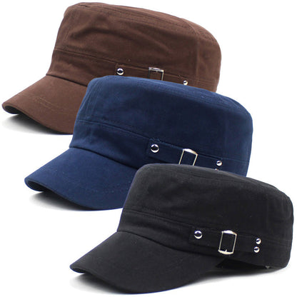 Baseball Caps 3-Pack Unisex Flat Brim Duckbill Hat Set for Men & Women, Lightweight Machine Washable Outdoor Cap for Fishing Camping Hiking