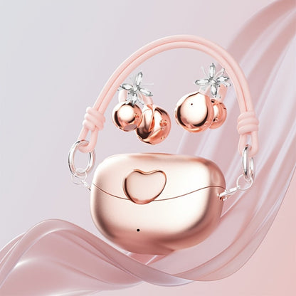 Butterfly Earring Wireless Earphones Open-Ear AI Translation HD Calls Touch Control for Bedside Audio, Alarms and Room Entertainment