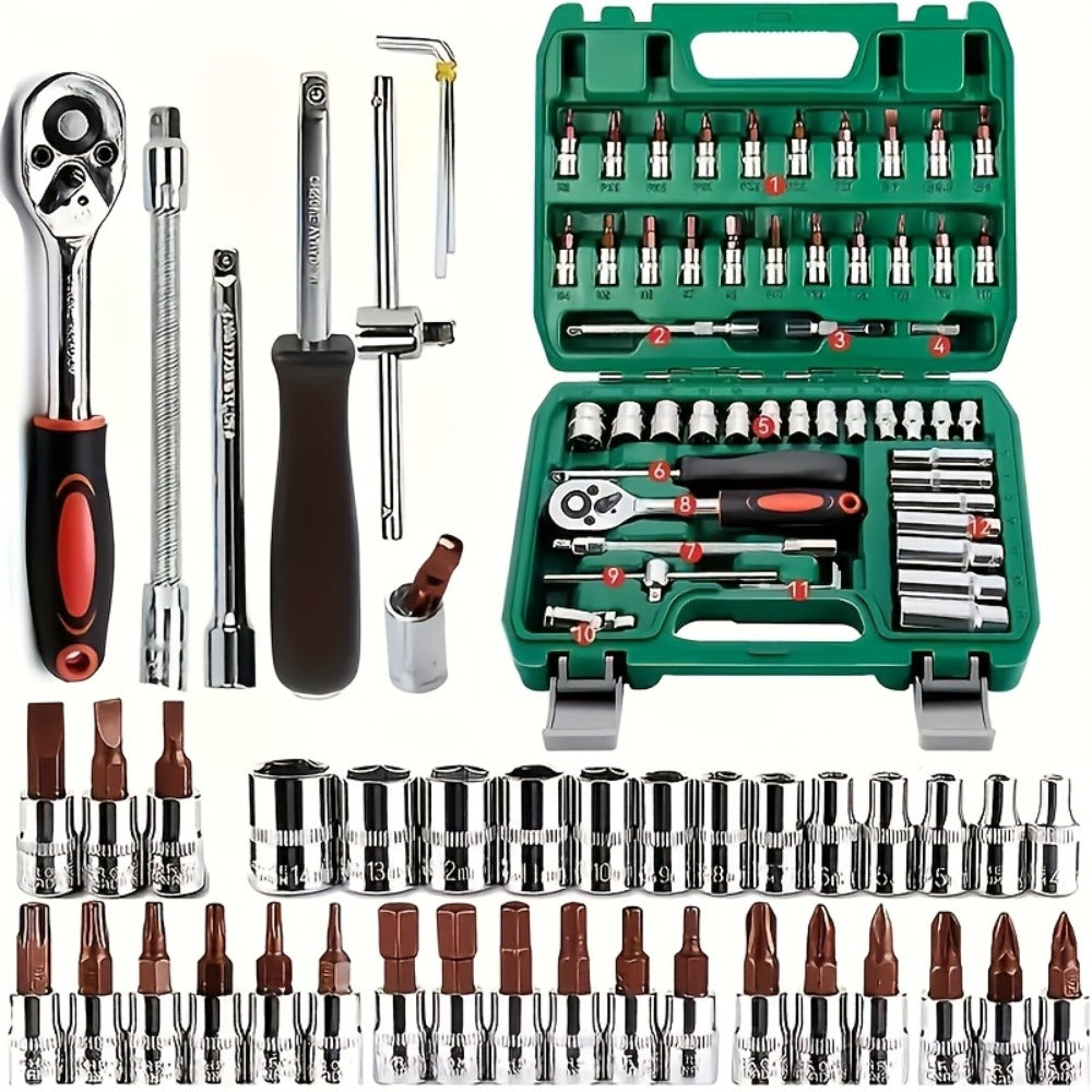 Automotive Mechanic Tool Set in 53-Piece, 325-Piece or 47-Piece with Gloves Checkout Options