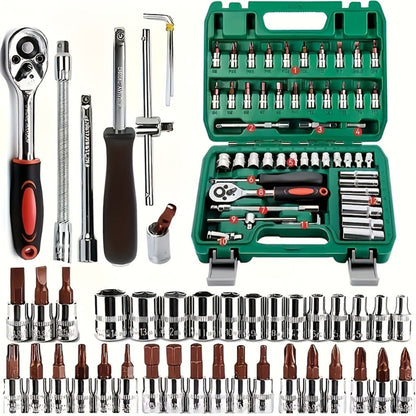 Automotive Mechanic Tool Set in 53-Piece, 325-Piece or 47-Piece with Gloves Checkout Options