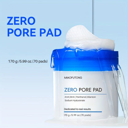 Exfoliating Face Cleansing Pads Pore Minimizing Blackhead Whitehead Remover Deep Cleansing for Bath Time, Home Spa and Personal Care