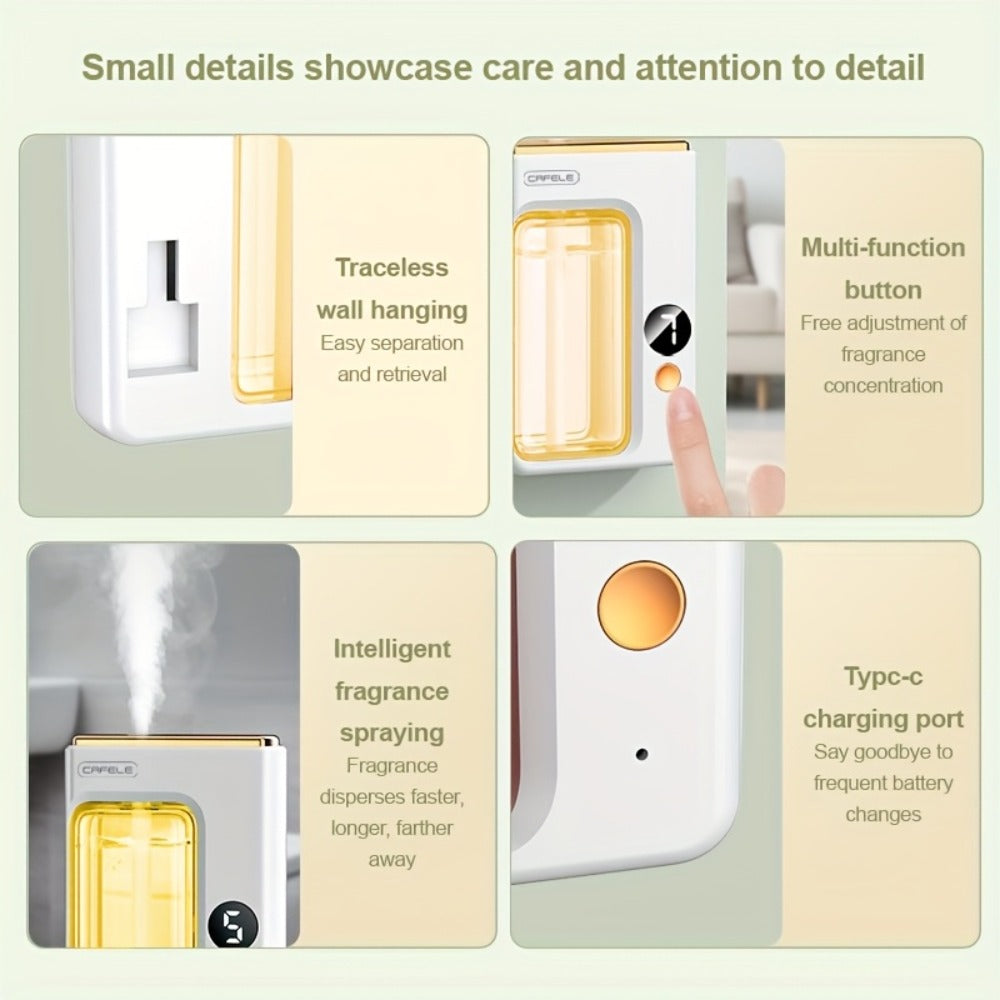 Ultrasonic Essential Oil Diffuser & Humidifier with Auto Shut-Off, Quiet Aromatherapy for Home Bedroom Office