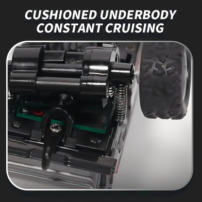 Mini RC Off-Road Truck with Trailer 1:64 Scale Die-Cast Remote Control Car with the Listed Color, Size or Set Options for Everyday Use