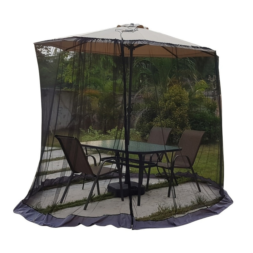 98-118 Inch Patio Umbrella Mosquito Net for Outdoor Shade and Protection detail image - detail view 3