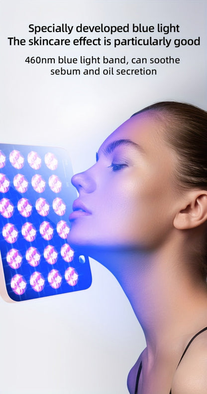 LED Light Therapy Device for Face & Body with Stand - Home Spa for Entryways, Bedrooms and Living Spaces