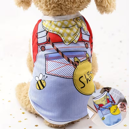 Dog Vest Lightweight Windproof Thermal Shirt for Small Dogs – Fashion Pet Costume for Teddy Bichon Pomeranian