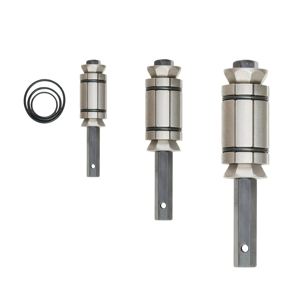Exhaust Pipe Expander Set 3-Piece – Heavy-Duty Forged Carbon Steel Muffler & Exhaust System Repair Tool Non-Slip Grip for Car, Truck