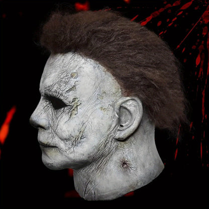 Scary Halloween Mask for Adults, Original Realistic Horror Full Face Mask for Cosplay, Prom, Haunted House & Halloween Party Costume