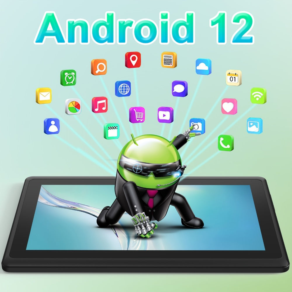 PEICHENG 7 Inch Android Tablet, 2GB RAM 32GB ROM, 1024x600 IPS Screen, 3000mAh Battery, Dual Camera 2MP+5MP
