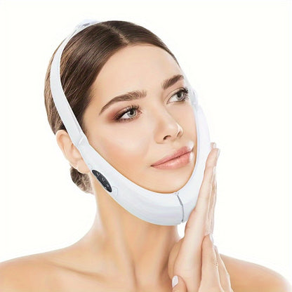 Face & Neck Massager Electric Vibration Lifting Tool - USB Rechargeable 400mAh Intelligent Beauty Device for Home or Salon Spa Use