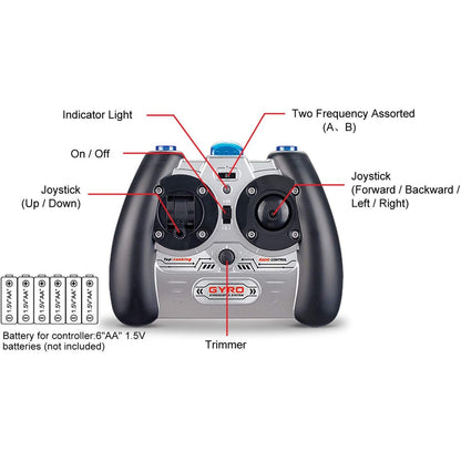 Syma S107G RC Mini Helicopter 3.5 Channel Infrared Gyro Stable Hover Indoor Remote Control Helicopter