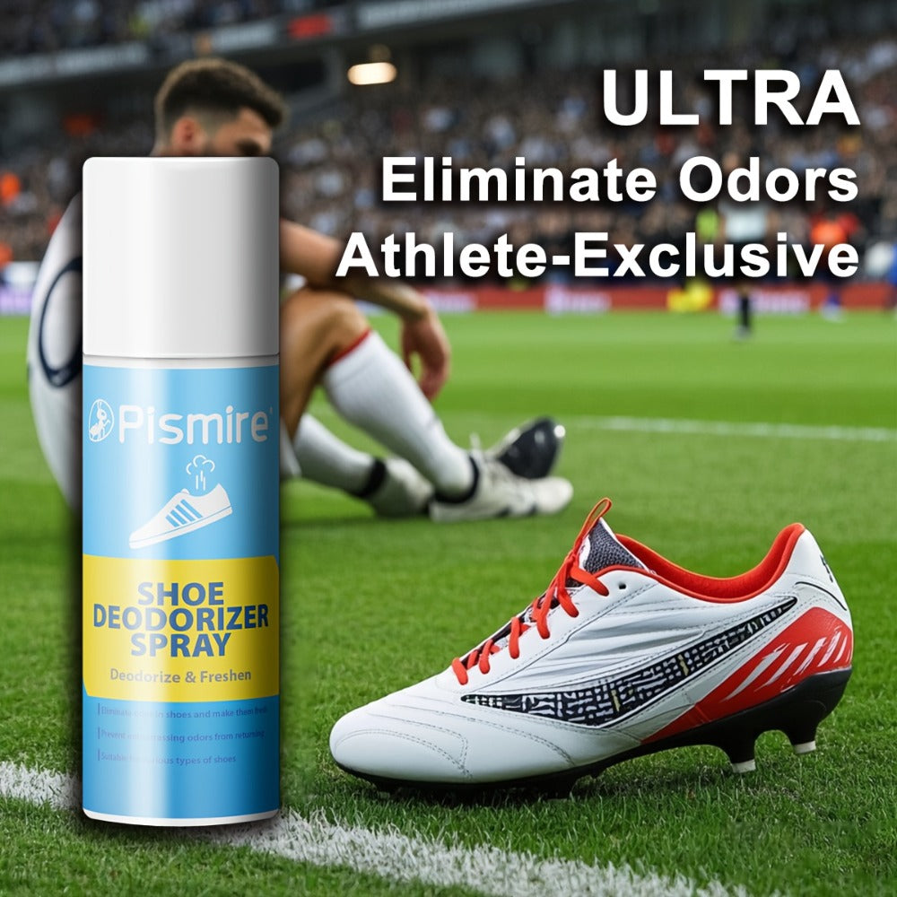 Plismire Shoe Deodorizer Spray, 260 ml Can for Shoes, Socks, Shoe Cabinets, Locker Rooms and Gyms