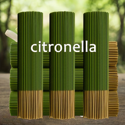Lemongrass Incense Sticks 205 Pack, 45-Minute Long Burn Aromatherapy Sticks for Yoga, Meditation & Relaxation