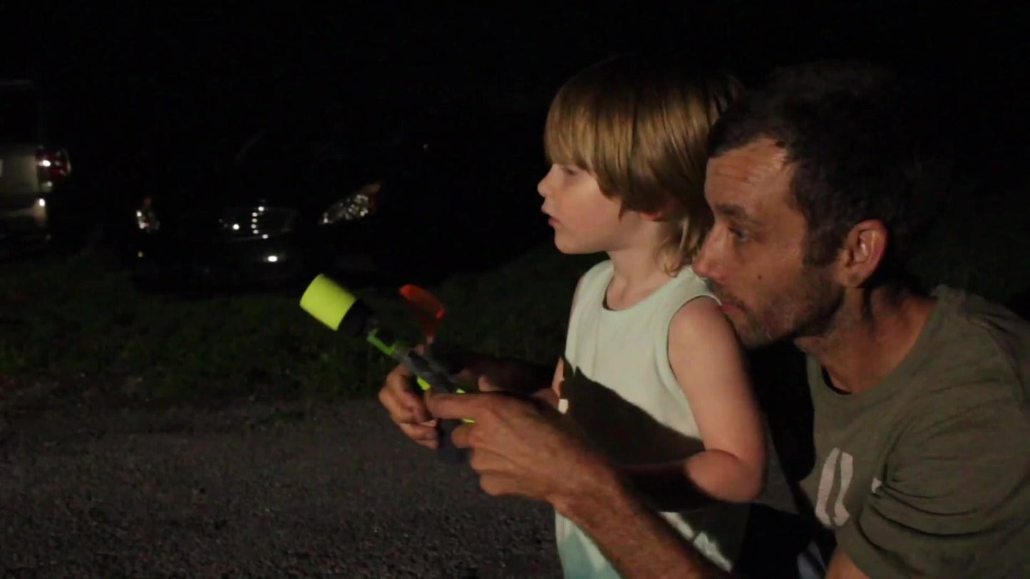 LED Rocket Launcher Toy for Kids, Soars Up to 250 Feet with the Listed Color, Size or Set Options for Everyday Use