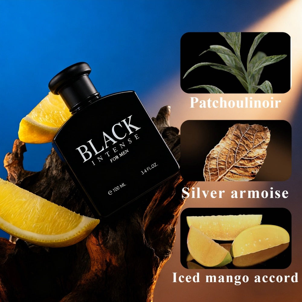 Perfume for Men 100ml EDT Spray with Bergamot, Citrus, Wood, Musk and Amber in Two Options
