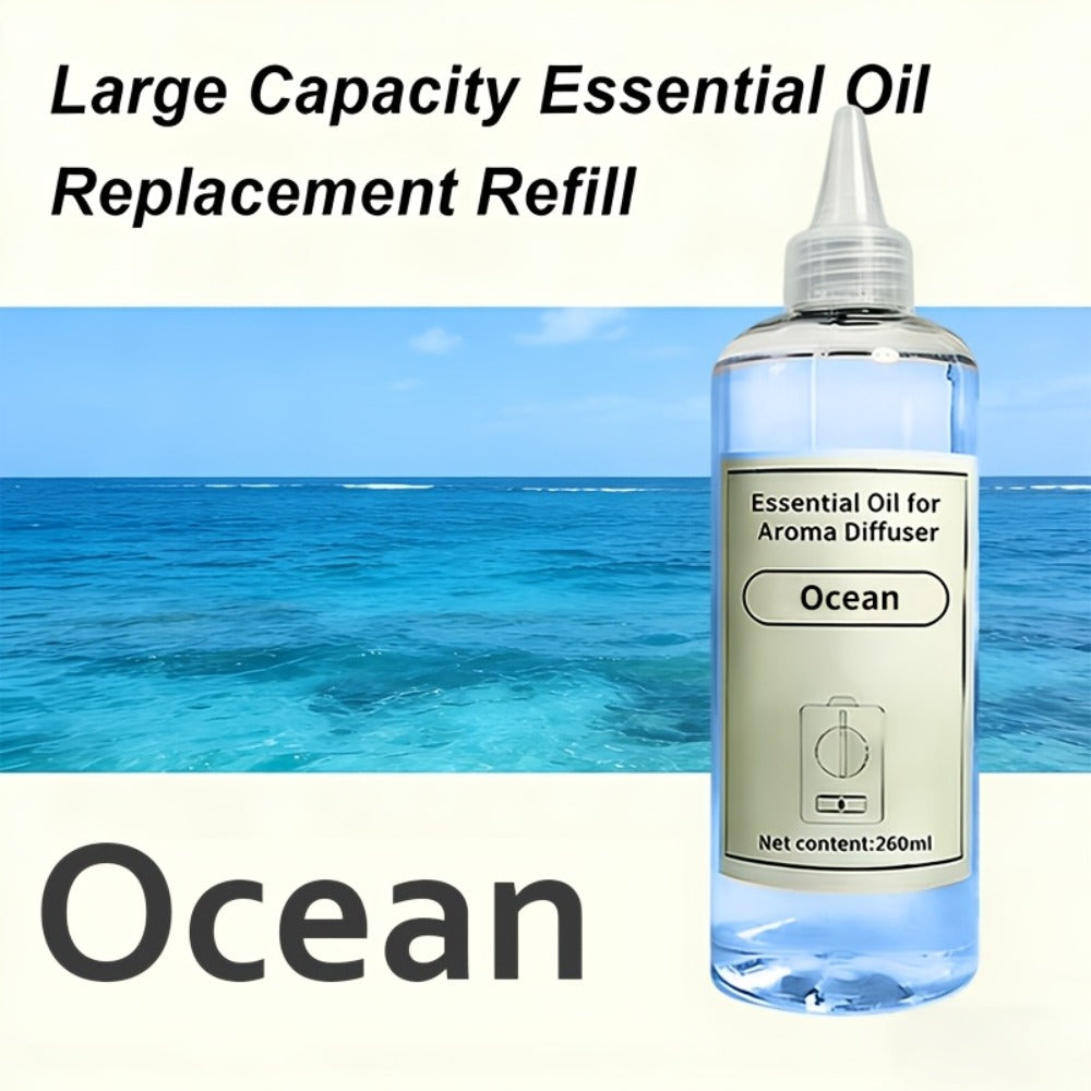 Aromatherapy Oil Refill 500ml Bottle with 10 Fragrance Options for Ultrasonic and Electric Diffusers