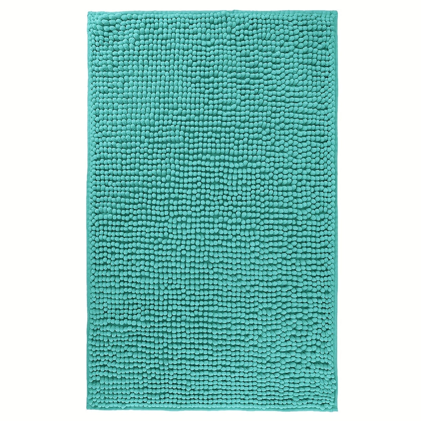 Chenille Bath Rug Extra Thick Bathroom Mat, Multiple Sizes & Colors for Entryways, Bedrooms and Living Spaces